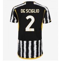 Dámy Fotbalový dres Juventus Mattia De Sciglio #2 2023-24 Domácí Krátký Rukáv